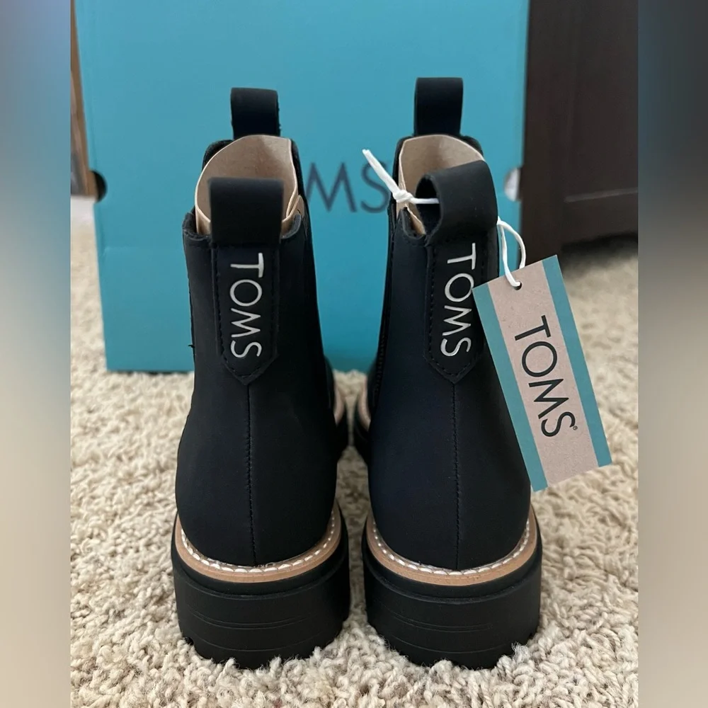 TOMS Women's Skylar Boots, Size 7.5 - Picture 4 of 7